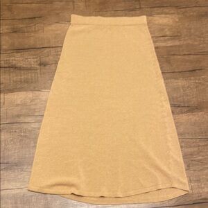 Zara Elegant Tan Women's Skirt